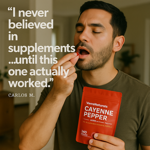 VerraNaturals Cayenne Pepper Softgels
