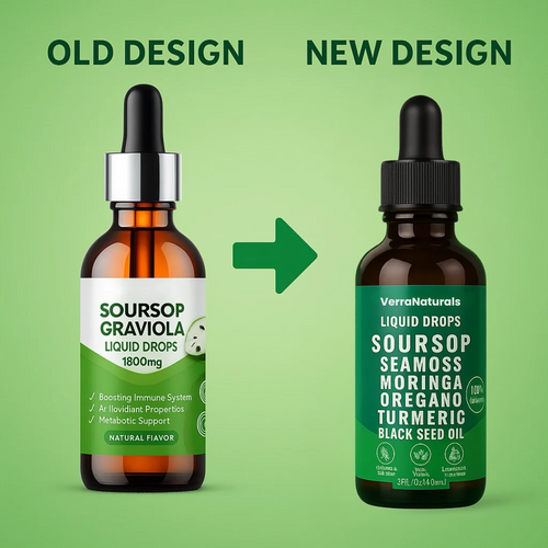 VerraNaturals 100% Organic 10 in 1 Soursop Extract Drops