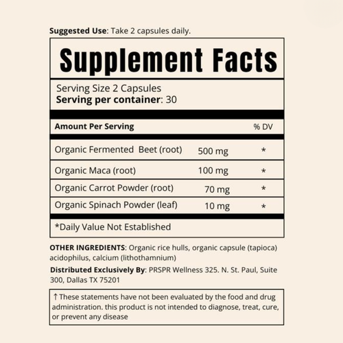 Fermented Beet with Maca