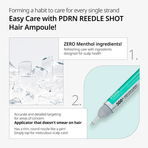 VerraNaturals PDRN Reedle Shot Hair Ampoule